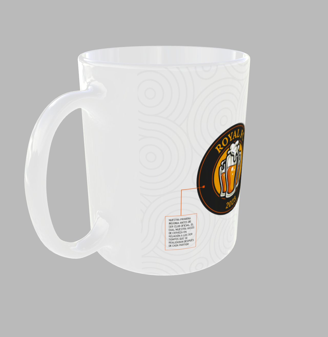 Taza Royal Insignias - Imagen 2